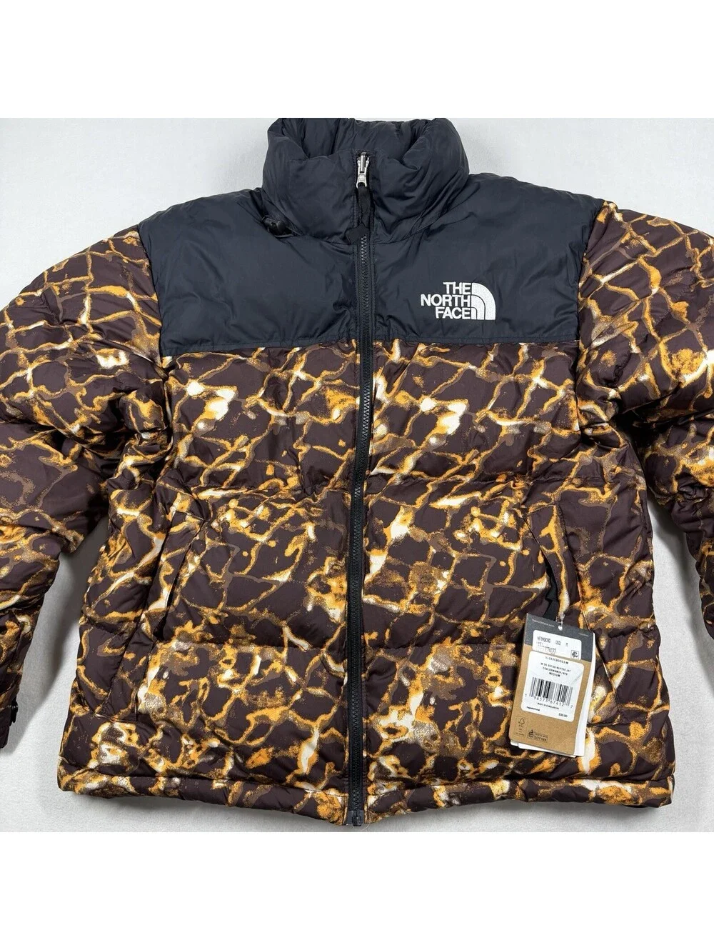 The North Face Men’s 96 Retro Nuptse 700-Down Insulated Puffer Jacket Coal Brown